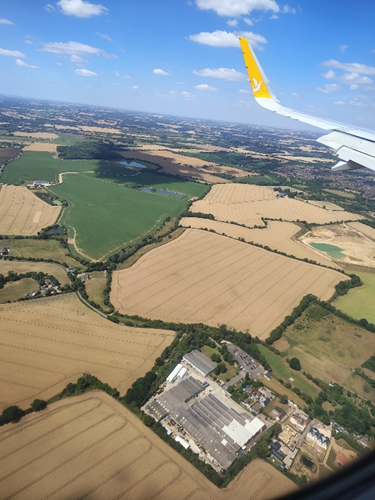Moment from the journey to Exeter